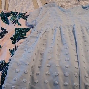 2 plus size dresses size 1x 2x